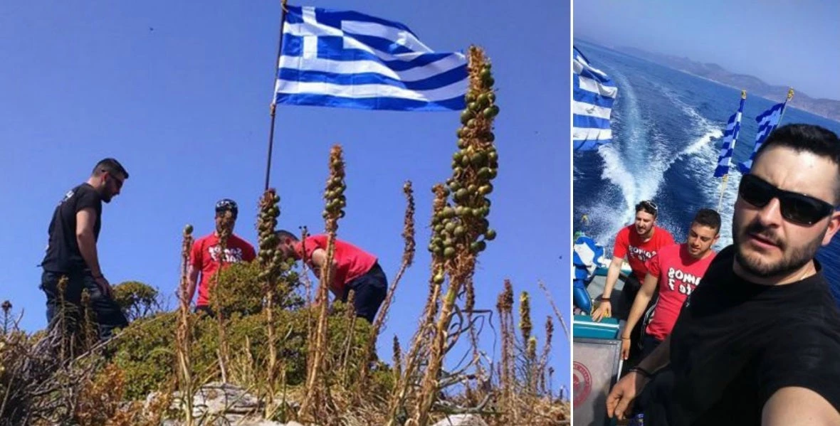 Τελικά τι συμβαίνει; Το λιμενικό απαγορεύει σε Ελληνες να προσεγγίσουν τις βραχονησίδες Ανθρωποφάγος – Μαρτυρία: «Η σημαία δεν υπάρχει στο Μικρό Ανθρωποφά»